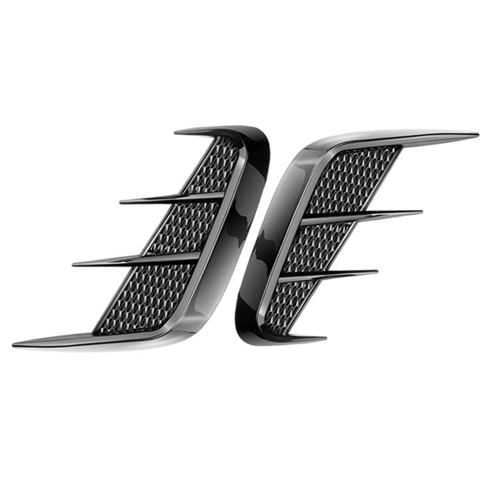 Naklejka na pokrywę wlotu powietrza z boku, błotnika i, zderzaka maski Auto Air Flow(Black)