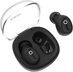 Wireless Earbuds for Small Ear Canals Mini Size, Cute Bluetooth Ear Buds for Women Girls with 2 Noise Reduction Mic for Clear Calls, Small Wireless Earphones with Immersive Premium Sound(Antique Rose)
