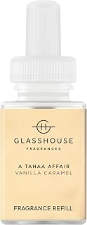 x Glasshouse Home Scent Refill - Smart Air Diffuser - Hours of Luxury Fragrance per Refill - Home Essential - Clean & Safe Diffuser Fragrance - A Tahaa Affair