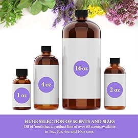 Oil of Youth Neroli Essential Oil Therapeutic Grade 4 fl oz with Dropper for Aromatherapy, Diffuser, Massage, Perfume, and Relaxation