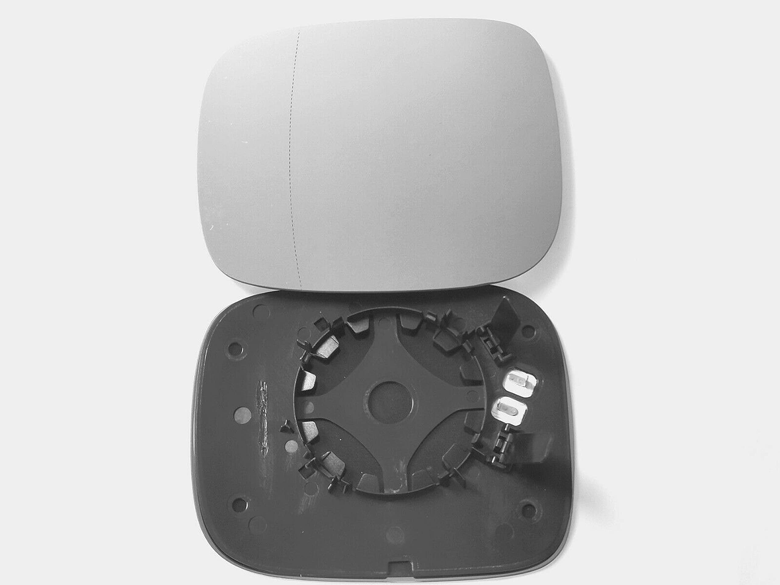 FITS XC70 XC90 2007-2014 WING MIRROR GLASS ASPHERIC HEATED LEFT BY WCM