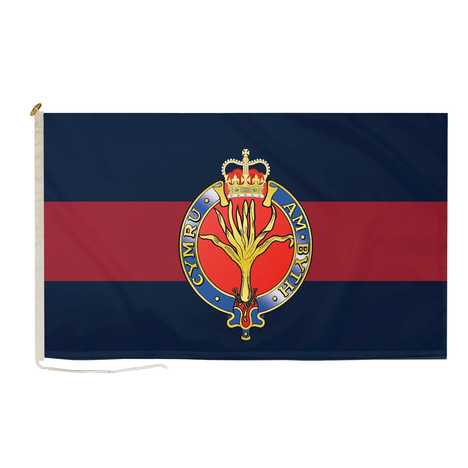 DuraFlag Welsh Guards Large 8ft x 5ft Rope and Toggled 250 x 150 cm Premium Quality Flag โ image 1