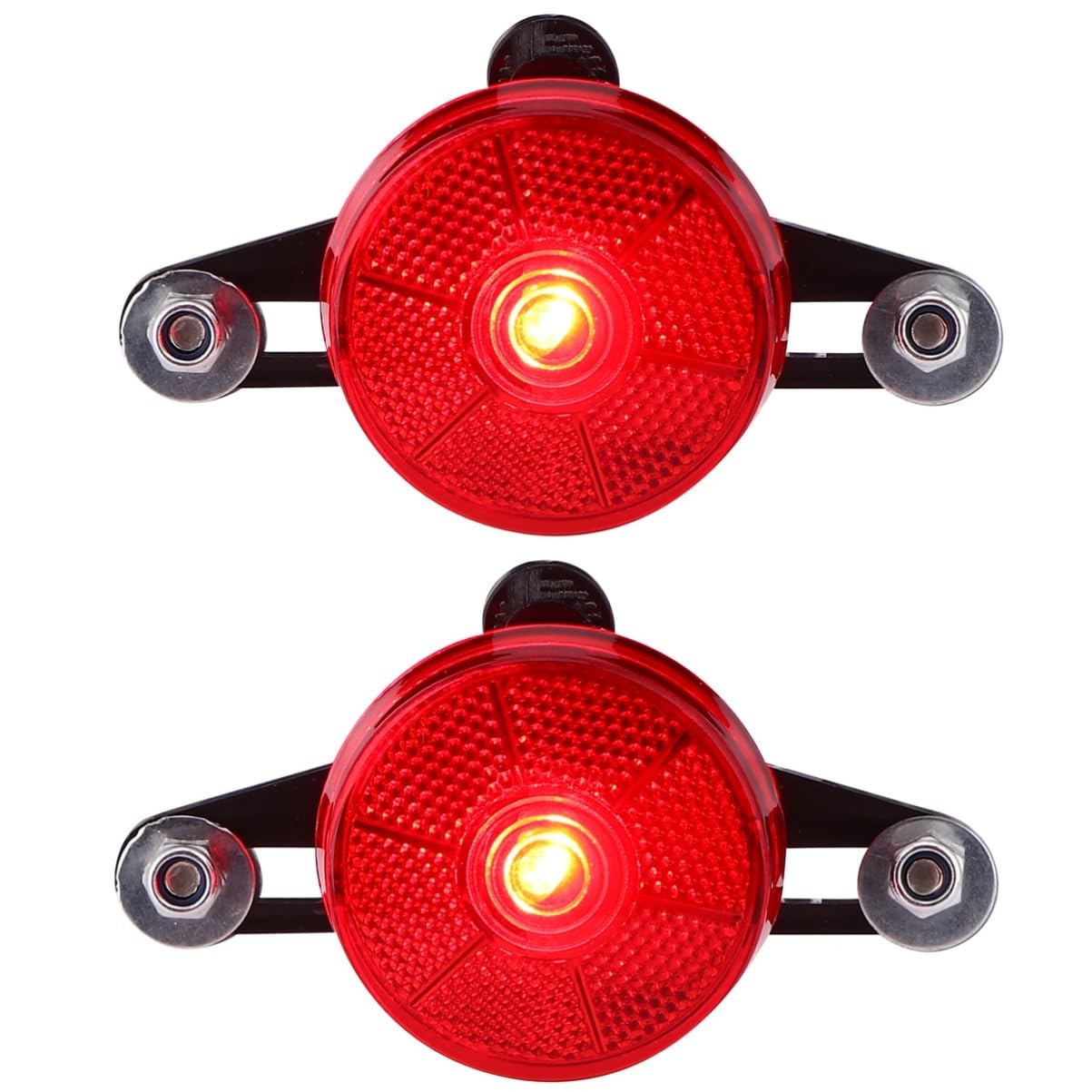 BESTonZON Posteriore per LED Multifunzione Sicurezza Facile Montare per Bici Mountain Bike E Scooter 2
