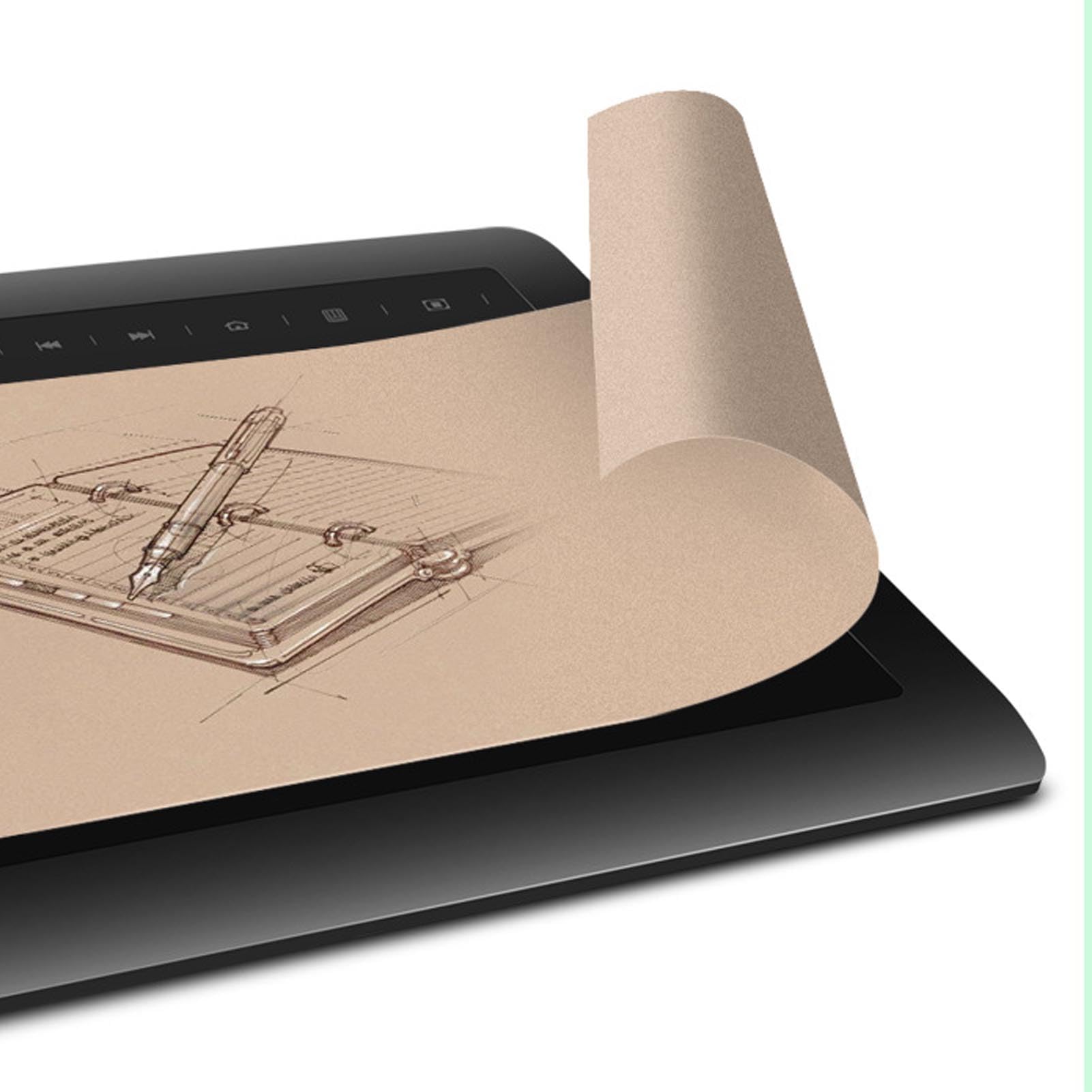 Tavoletta Grafica Professionale da 10x6 Pollici Area Attiva con Penna Sensibile Alla Pressione a 8192 Livelli e 12 Tasti di Scelta Rapida per la Creazione di Arte Digitale Insegnamento Online e