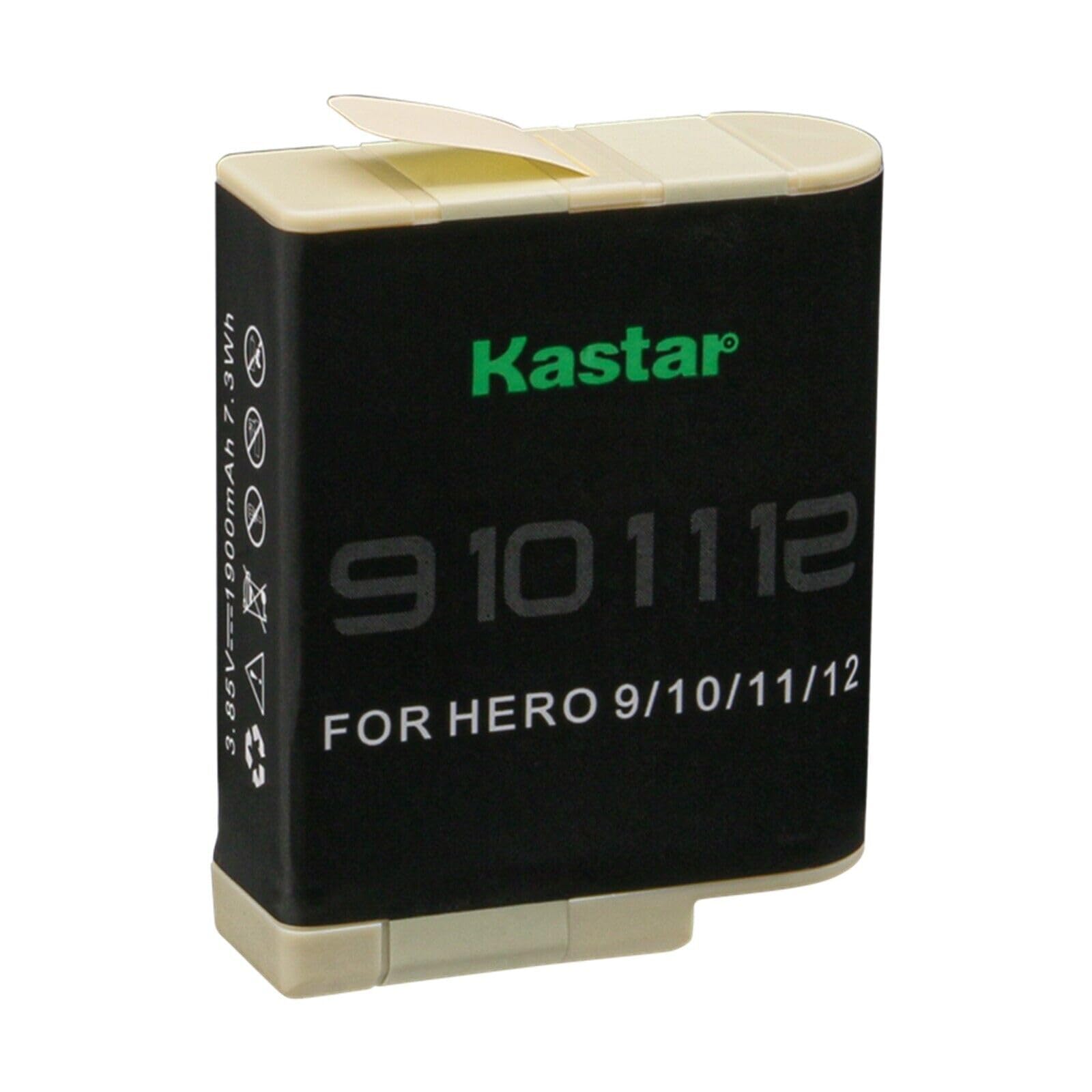 Kastar Battery 1-Pack Replacement for GoPro HERO12 Hero 12 Black Action Camera, GoPro ADDBD-212 ADBAT-001 ADDBD-001 Battery