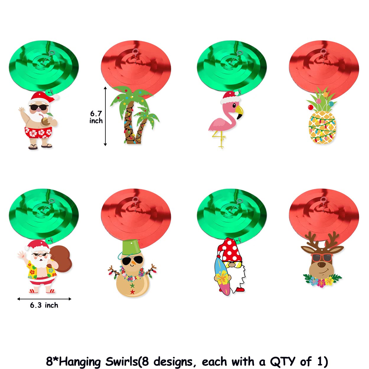 Amazon.com: Mele Kalikimaka Hawaiian Christmas Banner - Tropical