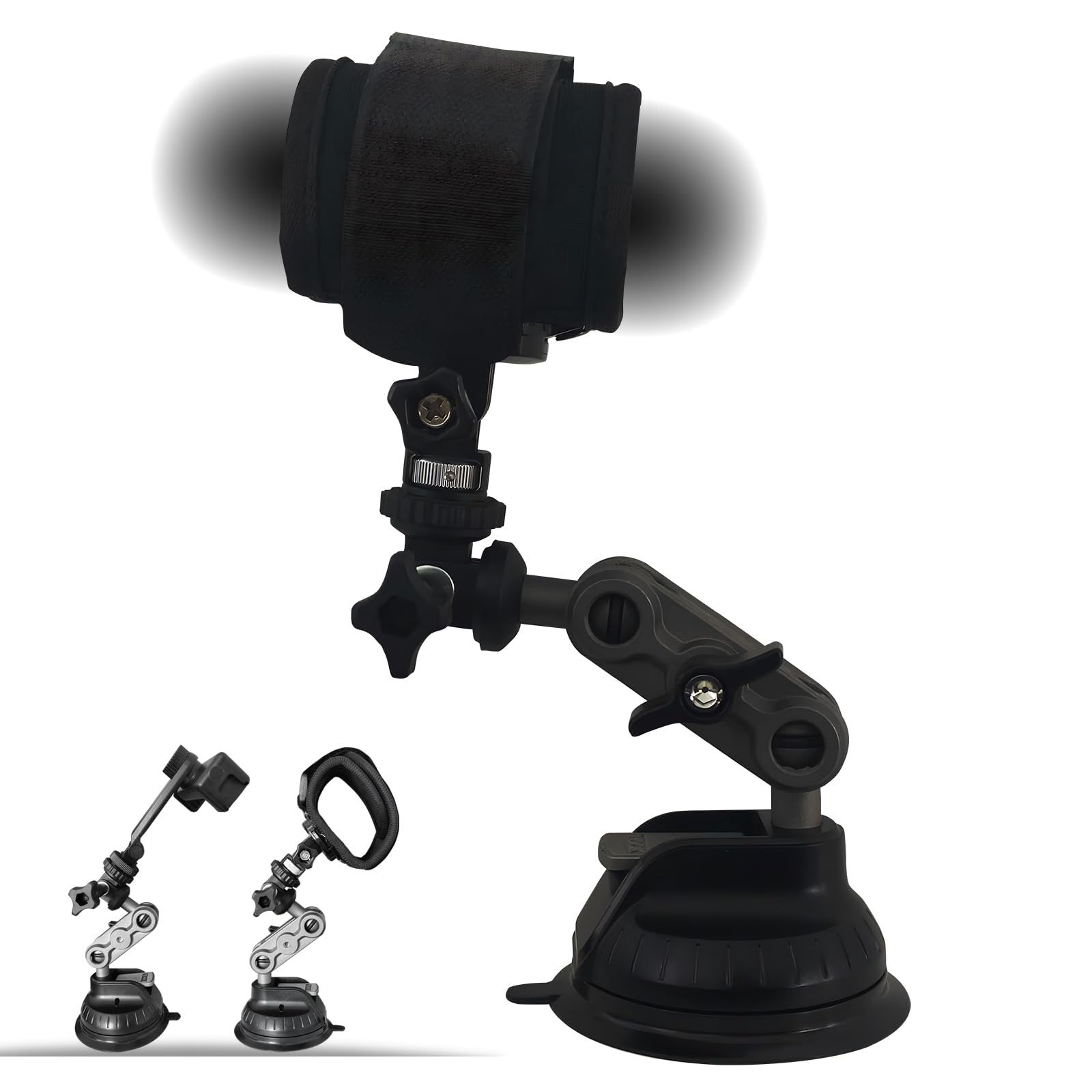 Support mains libres pour masturbateur, support à ventouse pour sextoys, accessoires pour kits de masturbation masculine, masturbation masculine, ajustable à 360°