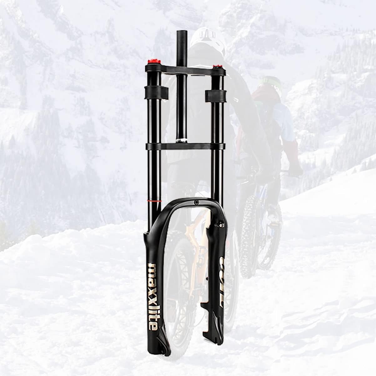 PHOCCO Snow Bike Fork 20/26 Inch 4.0" Tire Fat Bike Air