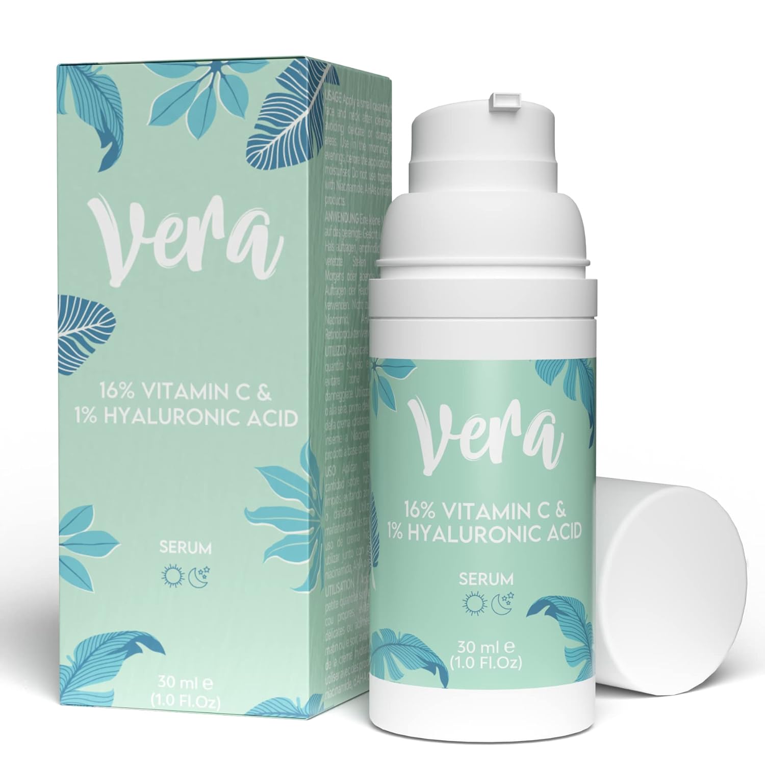 VERA Vitamin C Serum Gesichtspflege mit Hyaluronsäure