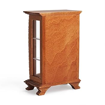 パトリシア0131a♡ミニチュアキャビネット♡ドールハウス Amazon | Odoria ドールハウス キャビネット ガラス扉