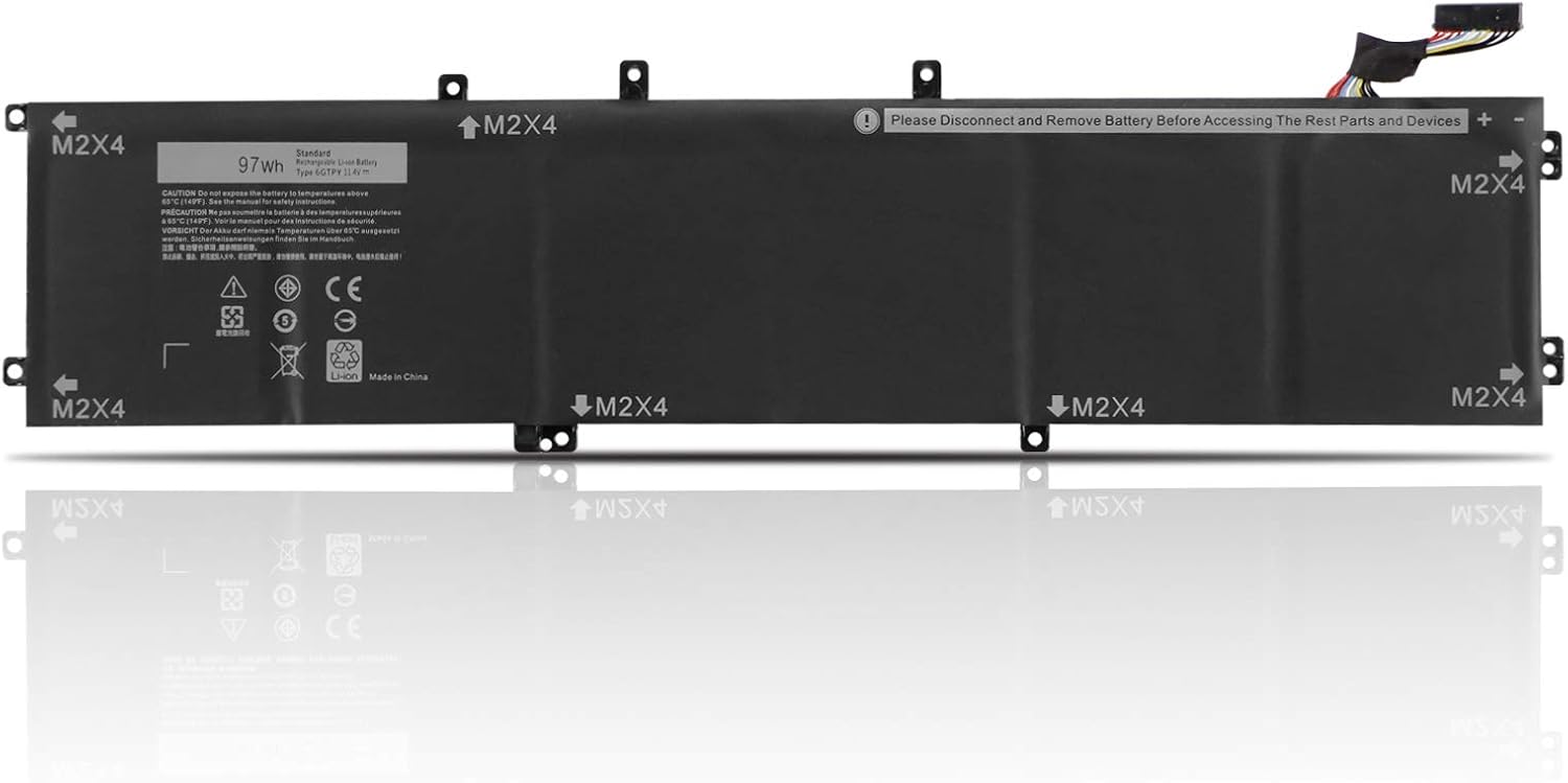6GTPY Extended Laptop Battery for Dell XPS 15 9560 9570 7590(2019 model