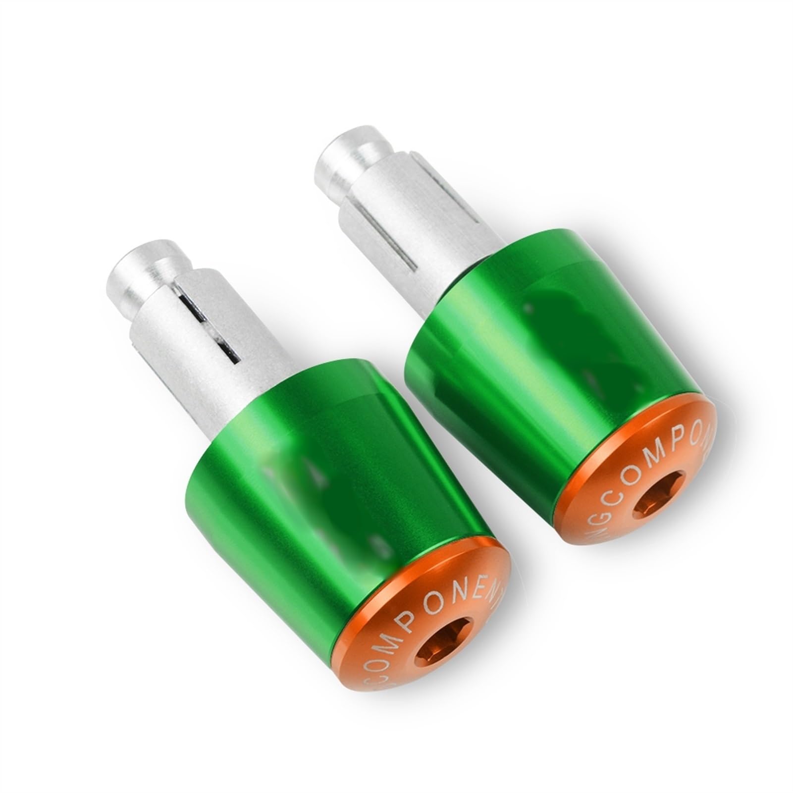 Evita vibraciones en moto con tapones de manillar ZX1100 naranja