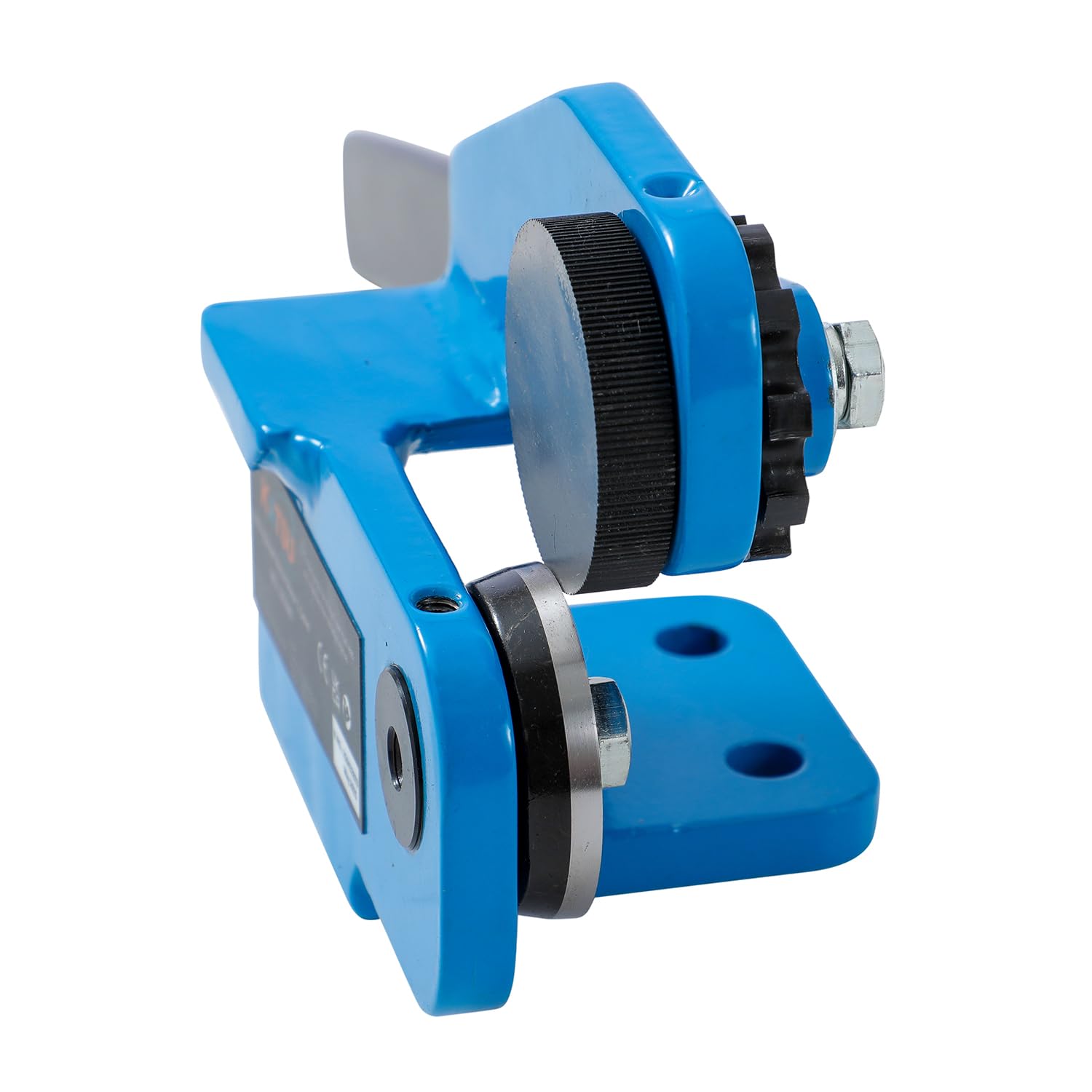 KATSU Tools Cizalla per Lamiera senza Collo – Capacità 16Ga/1.5mm, Cizalla Manuale Rotativa per Tagli Dritti, Curvi e Interni - Design Compatto da Banco - Modello 325360