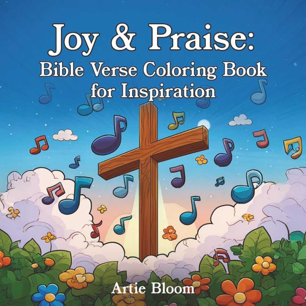 Joy & Praise – Bible Verse Coloring Book for Inspiration: Christian coloring pages with uplifting scripture designs, devotional art, and beautiful memory verse coloring for relaxation and gifts