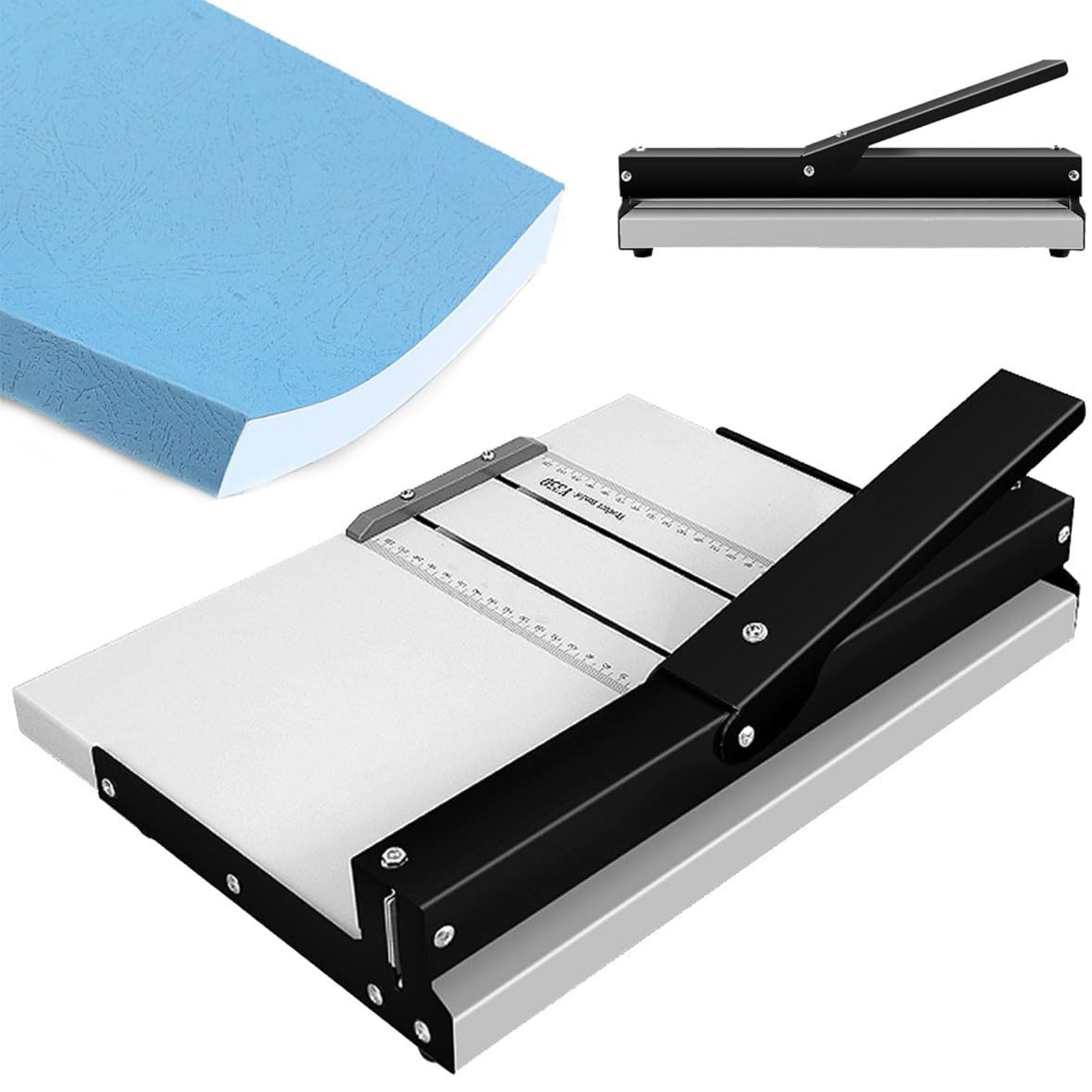 Machine à Plier Le Papier A3, Machine à Rainer Manuelle avec règle de positionnement et Bloc réglable, Outil de Bureau Robuste pour Un rainage et Un rainage précis