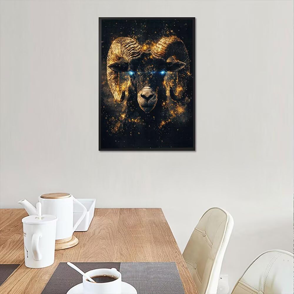 Puzzle 2000 Pezzi, Stella Pecore 3D Puzzle per Adulti Impegnativo, Educa Puzzles Artistico, Divertente E Stimolante Puzzles Decorativo per La Famiglia, Regalo e Decorazione Pareti DX0YL6-967