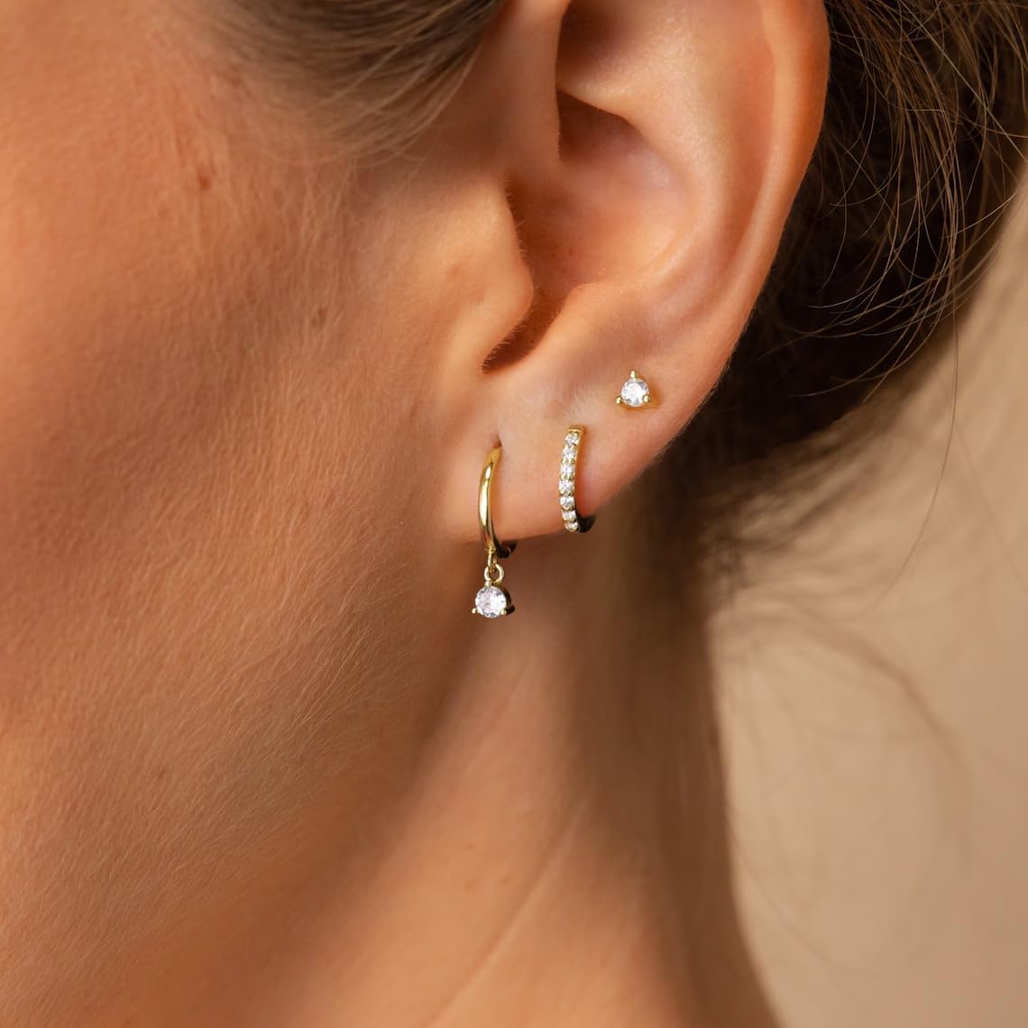 Gold Hoop Earrings