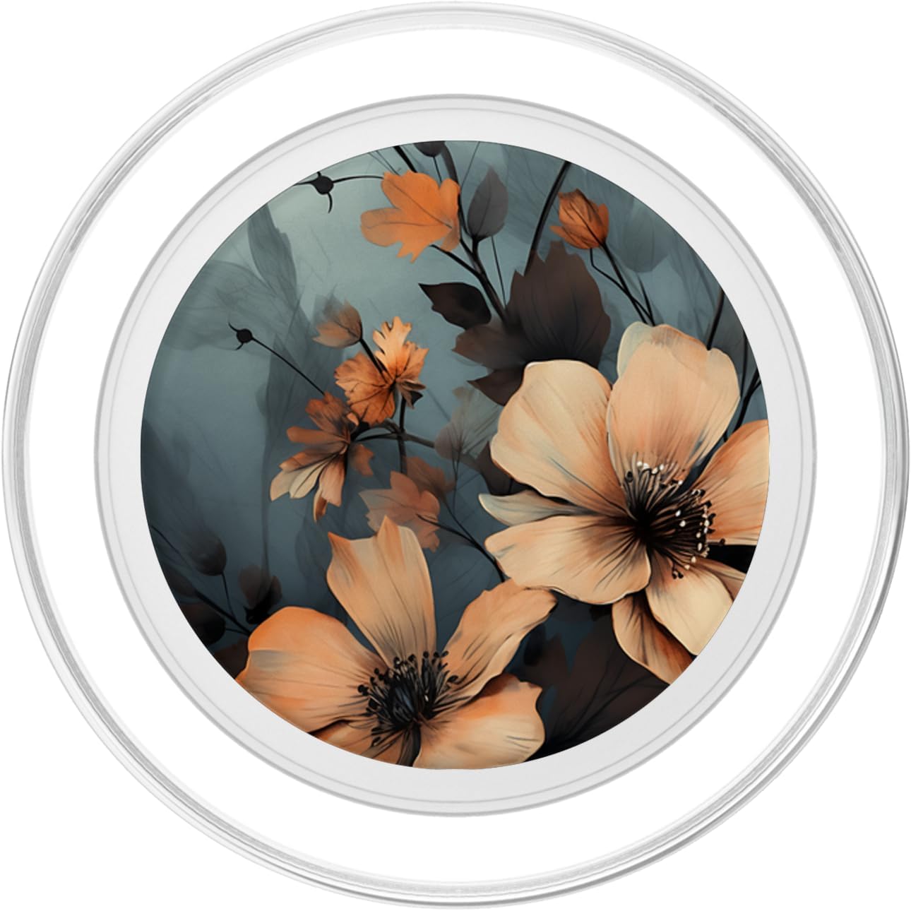 Flowers Floral PopSockets MagSafe PopGrip for iPhone