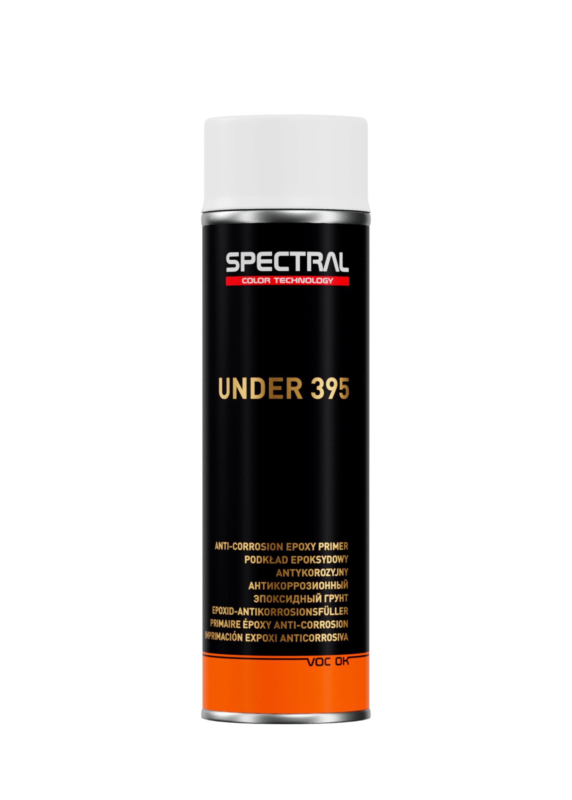 Novol SPECTRAL UNDER 395 SPRAY P1 White 0.5L - Autobody Refinish Car Paint Automotive Repair Professionals & DIY