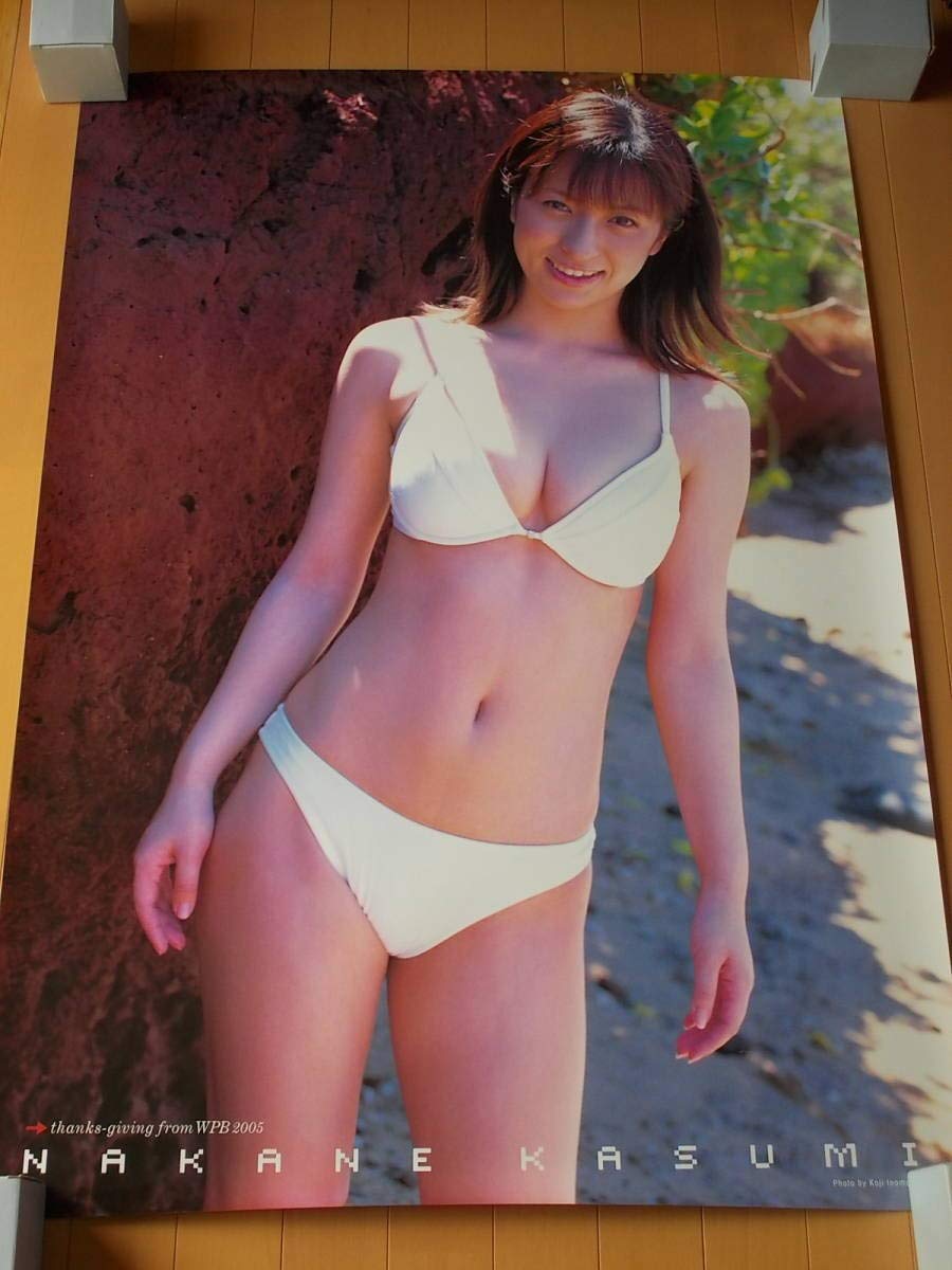 Amazon.co.jp: 仲根かすみ 3枚組 ポスター 週プレ 全サ : 文房具