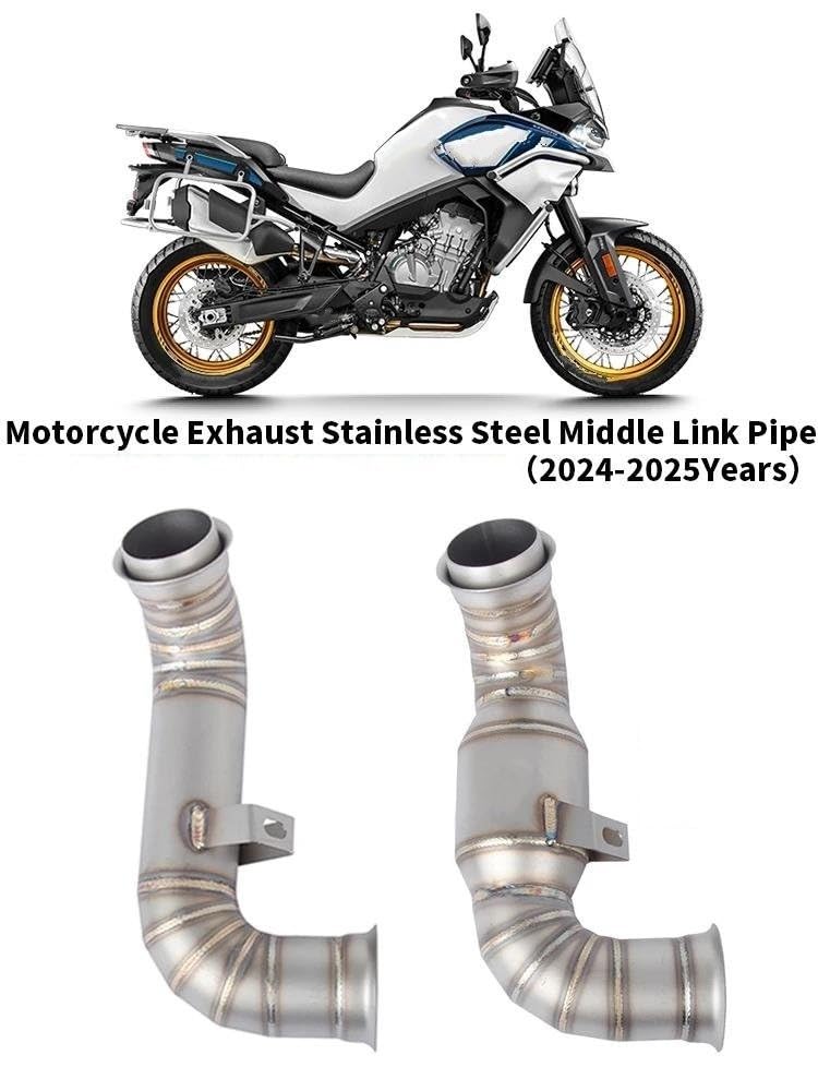 Tubo scarico Terminale Scarico Slip-On Per CFMOTO 800 MTX MTX800 2024 2025(UN)
