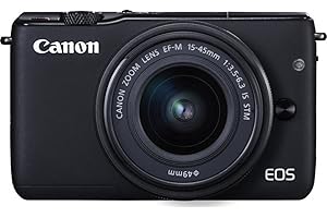 EOS M10 Mirrorless Camera Kit with EF-M 15-45mm IS STM