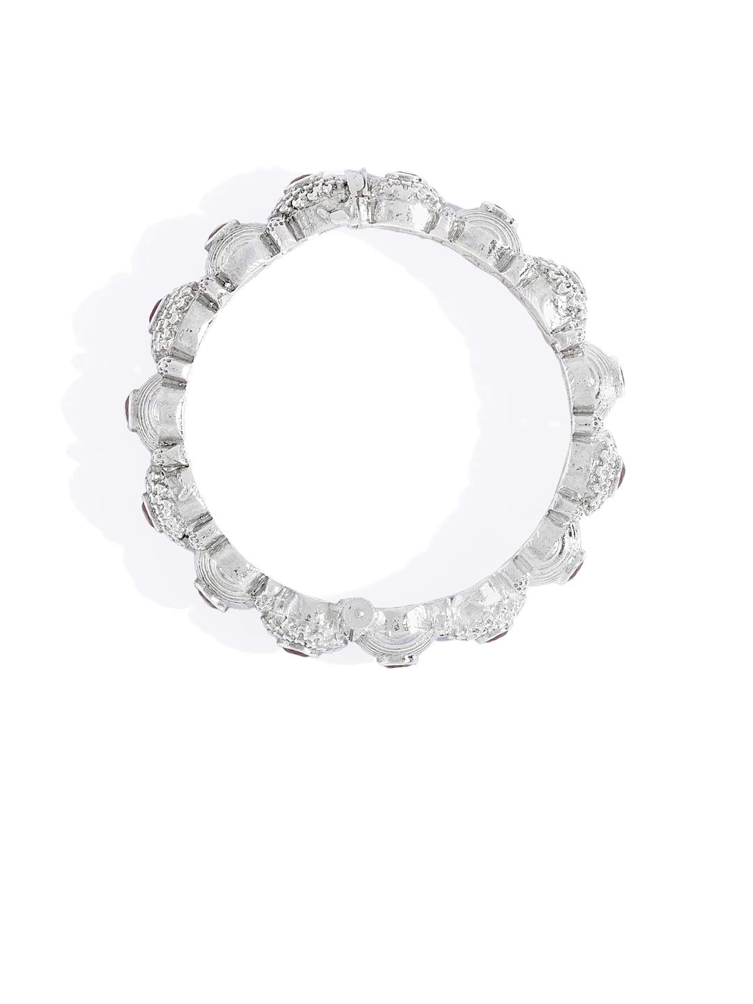 Silver Kada Bangles (Size 2.6), Navratri Jewellery