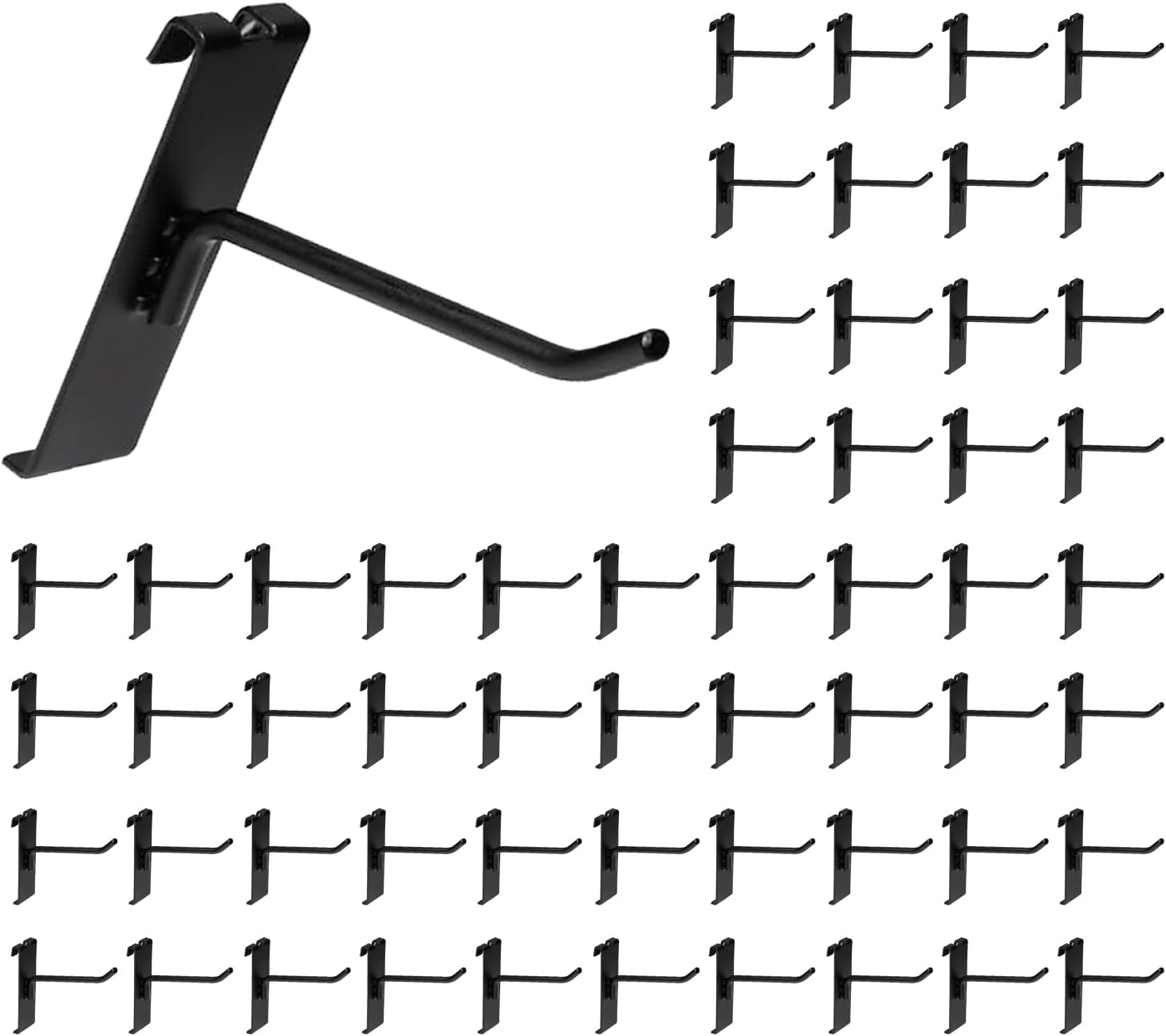 3-Pack 2' x 5.5' Grid Wall Panels Standing Wire Grid, Display Rack with T-Base Wheels Freestanding Gridwall Panel Tower for Shop, for Art Fairs Black