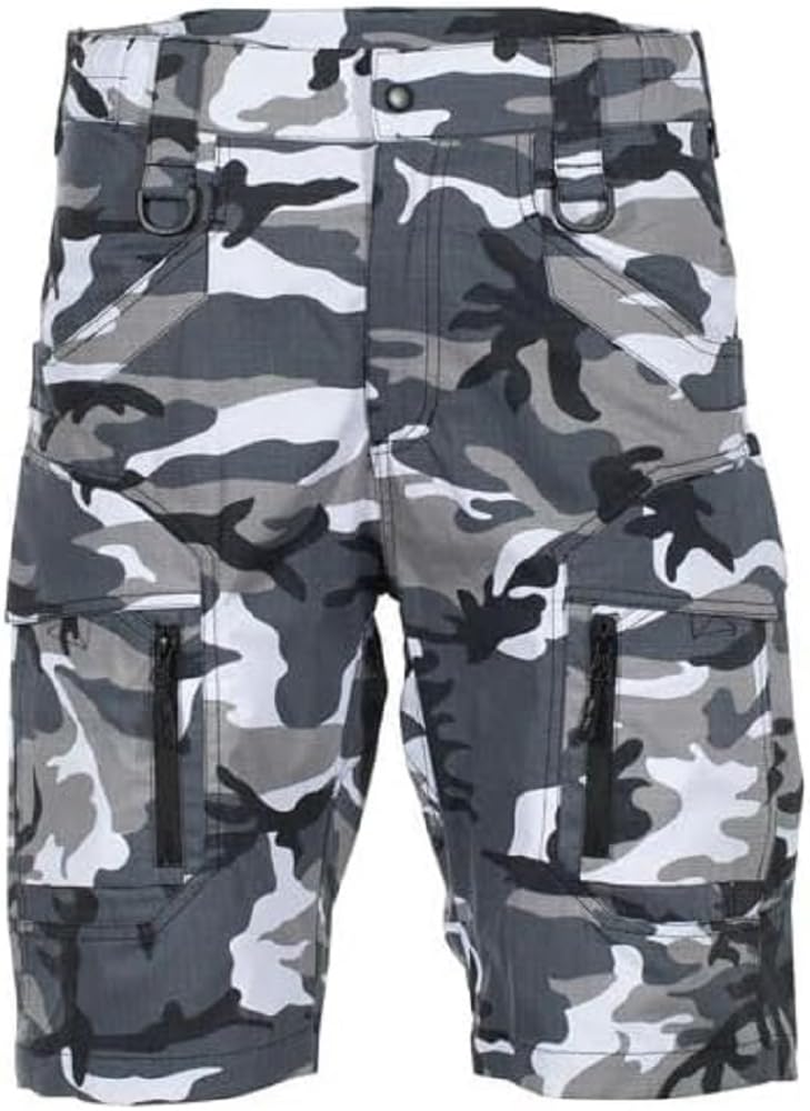 Mil-Tec Assault Unisex Shorts, Urban, Small