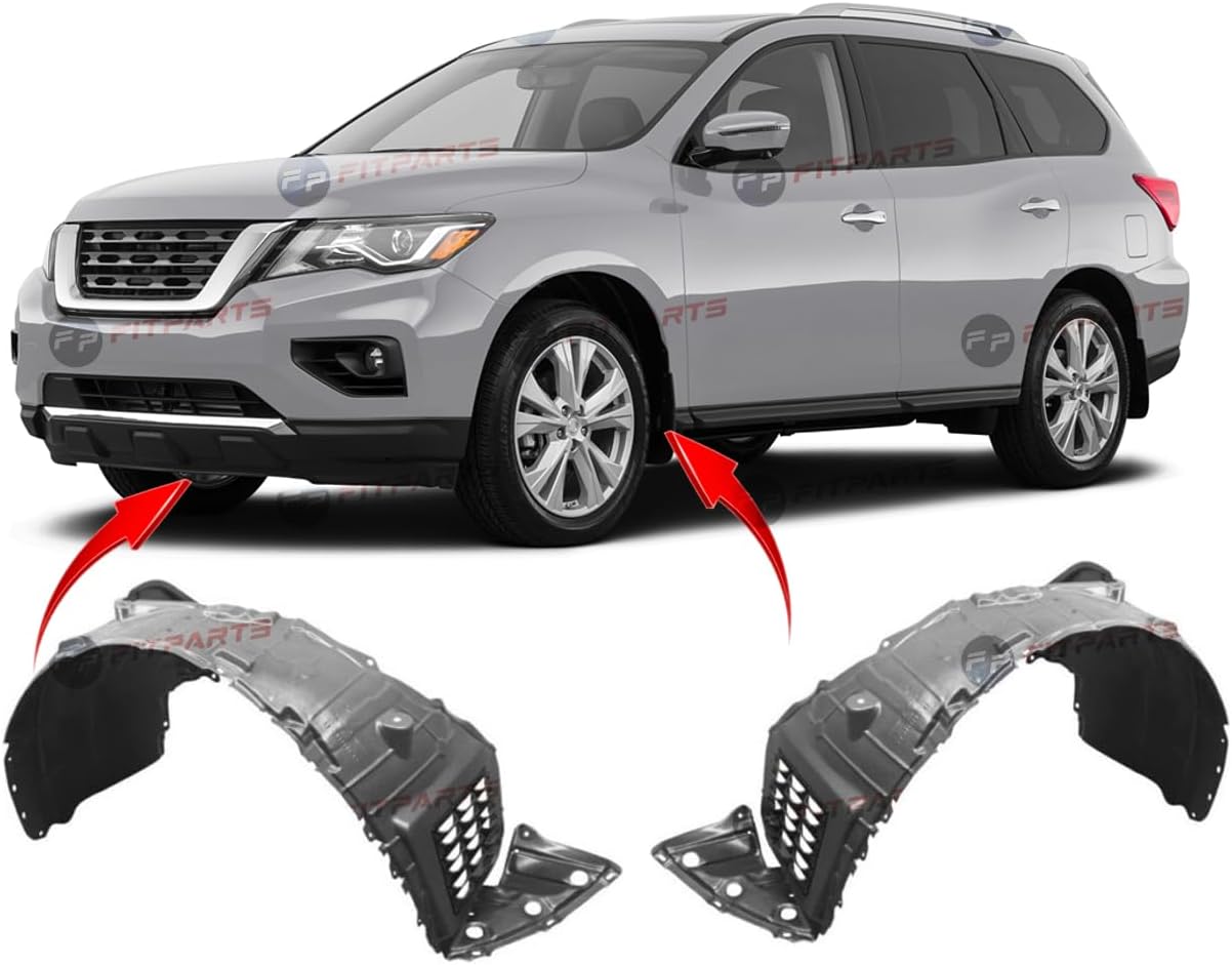 New Front Passenger Side Fender Liner For 2015-2018 Pathfinder QX60 NI1249152 - Foto 12