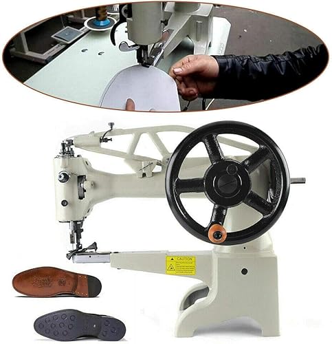 Miniatura 7 de Máquina de coser industrial Dispositivo de puntada de reparación de zapatos Máquina de coser de parche de cuero DIY Dispositivo de reparación manual