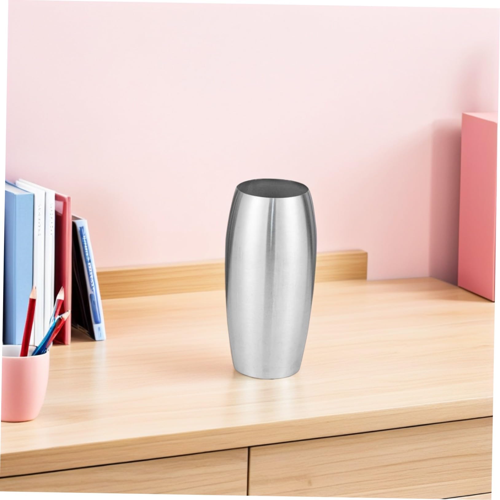 Vaso da Tavolo in Acciaio Inossidabile Moderno per Decorazioni Casa e Matrimoni Portafiori in Metallo per Centrotavola e Allestimenti Floreali per Eventi e Feste Facile da Pulire e