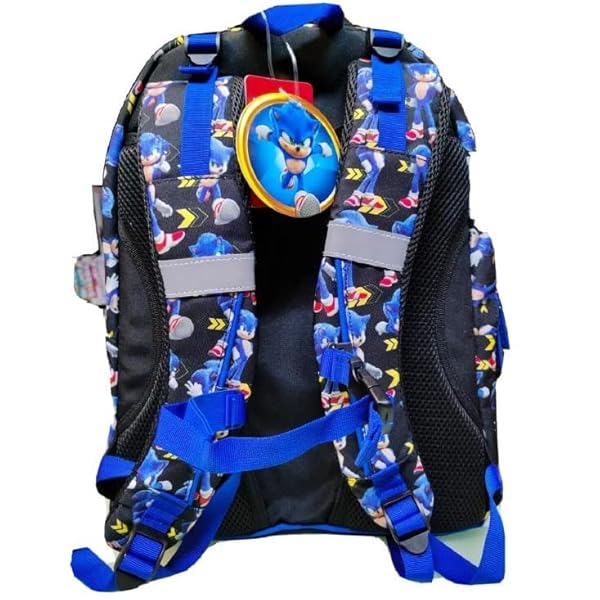 RT Mochila Escuela Sonic 2 The Hedgehog 73419, Azurro, talla unica