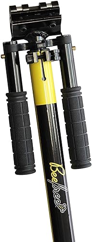 Miniatura 8 de Bee Free Patinete para niños, adolescentes y adultos, manubrio ajustable, construcción plegable, freno de pie trasero, suspensión antigolpes