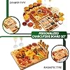 Regalos de tabla de embutidos personalizados para hombres – Tabla de queso grande personalizada con set de cuchillos y utensilios para el Día del Padre, aniversario, cumpleaños, idea de regalo de Navidad para papá, padre, abuelo, padre 2