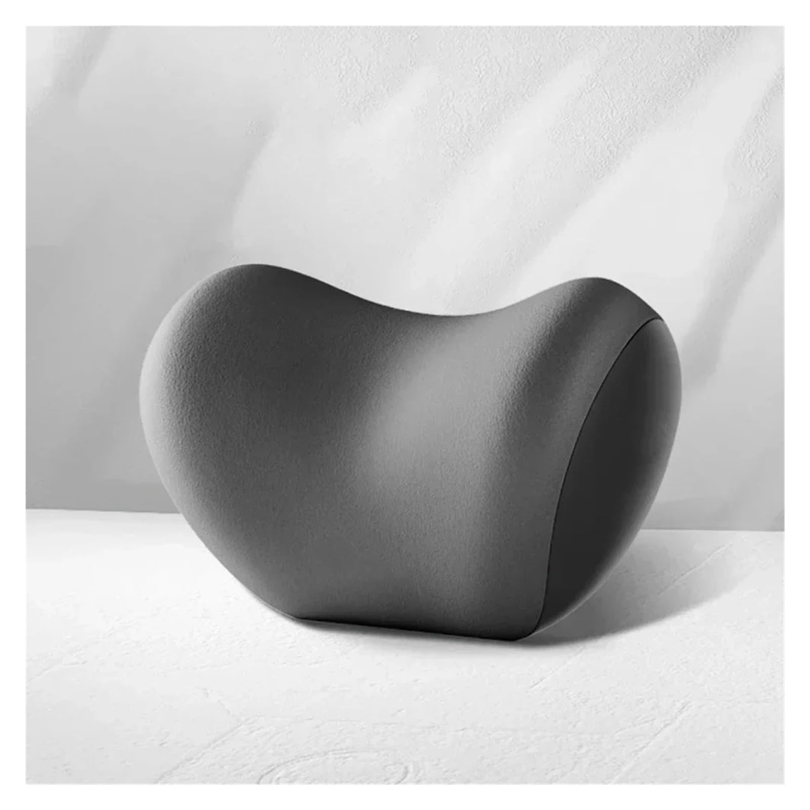 Lspbfkq Car Trim Interior Car Universal Headrest Lumbar Memory Foam Cervical Support Backrest Pillow Office Interior(Grey Headrest)
