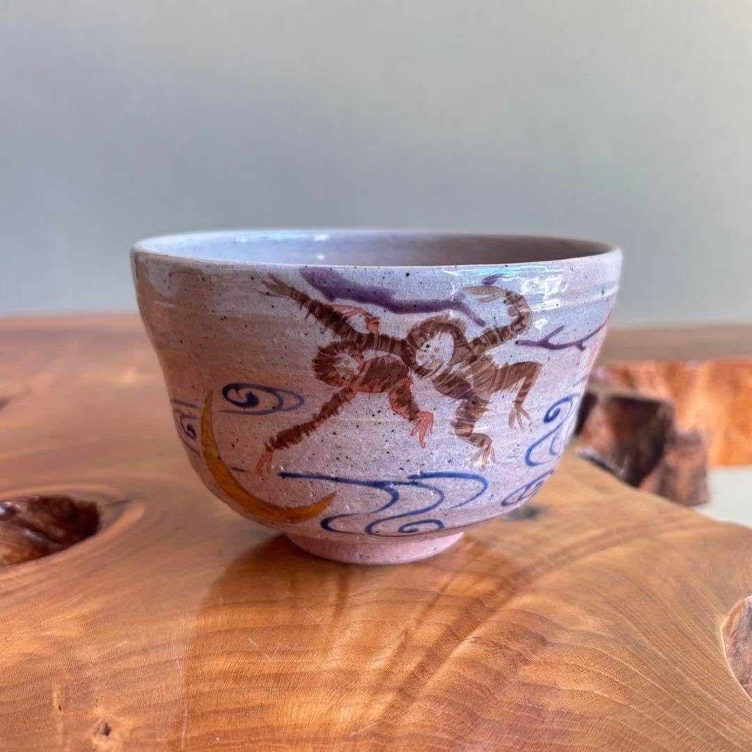 高取焼 高取一重口水指 13代 高取八仙 茶道具 古彩◇古美術／十三代