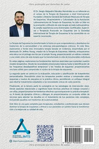 Terapia de Esquemas: Fundamentos, evaluación y estrategias de intervención para terapeutas (Spanish