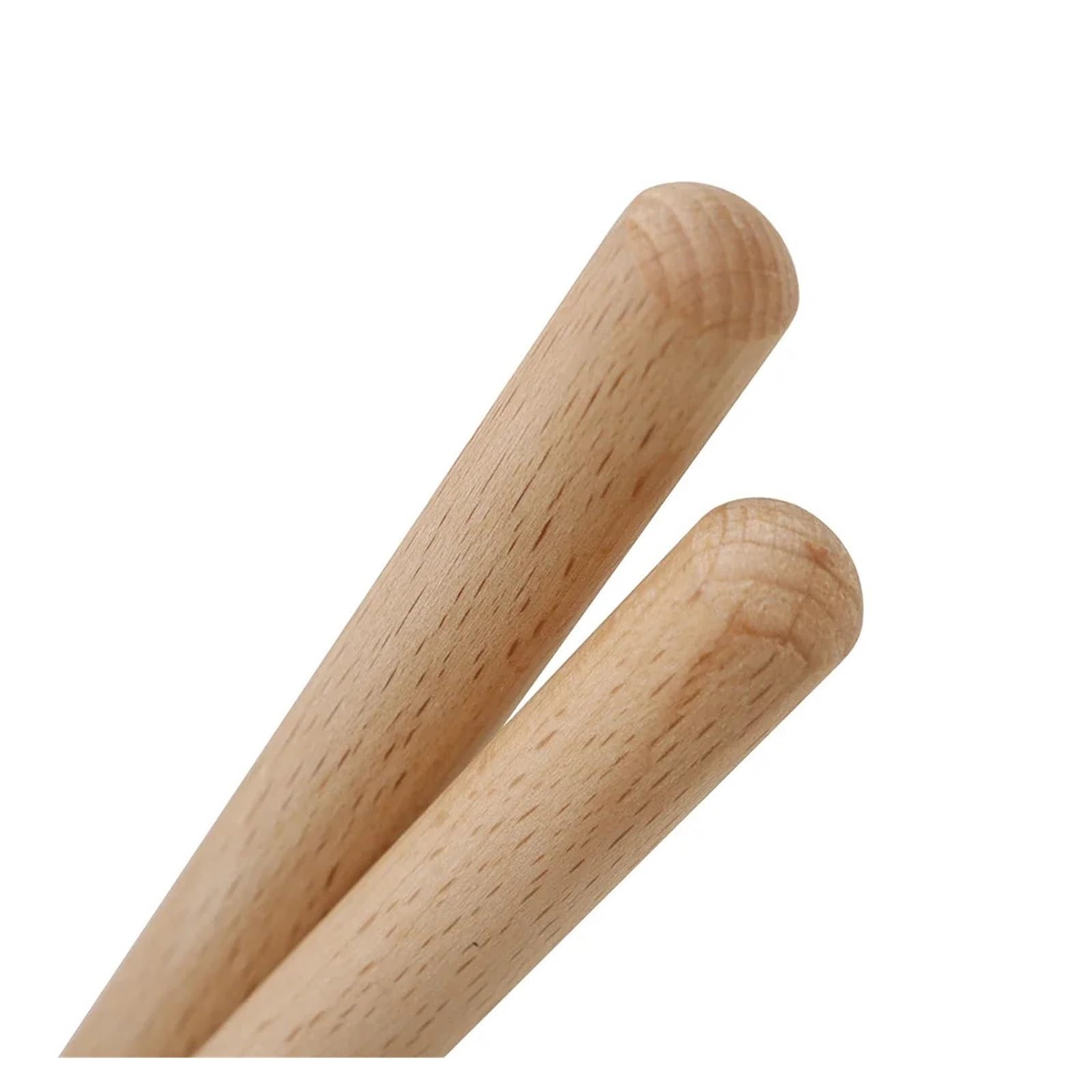 Mailloche Grosse Caisse 1 paire de baguettes timbales en feutre, manche bois, antidérapantes, accessoires for instruments percussion(BLack)