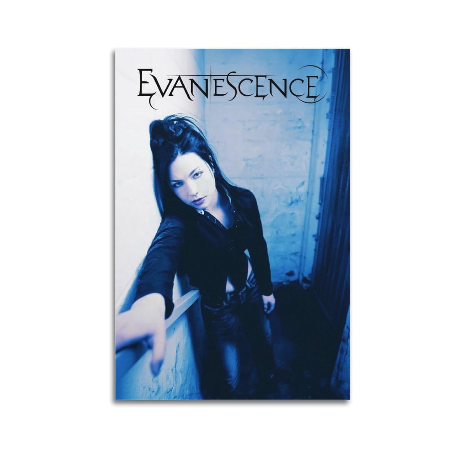 FDRPMHC Evanescence Poster Art Album Cover Canvas Wall Art Decor Living Room Modern Family Bedroom 12x18inch(30x45cm) Unframe-style