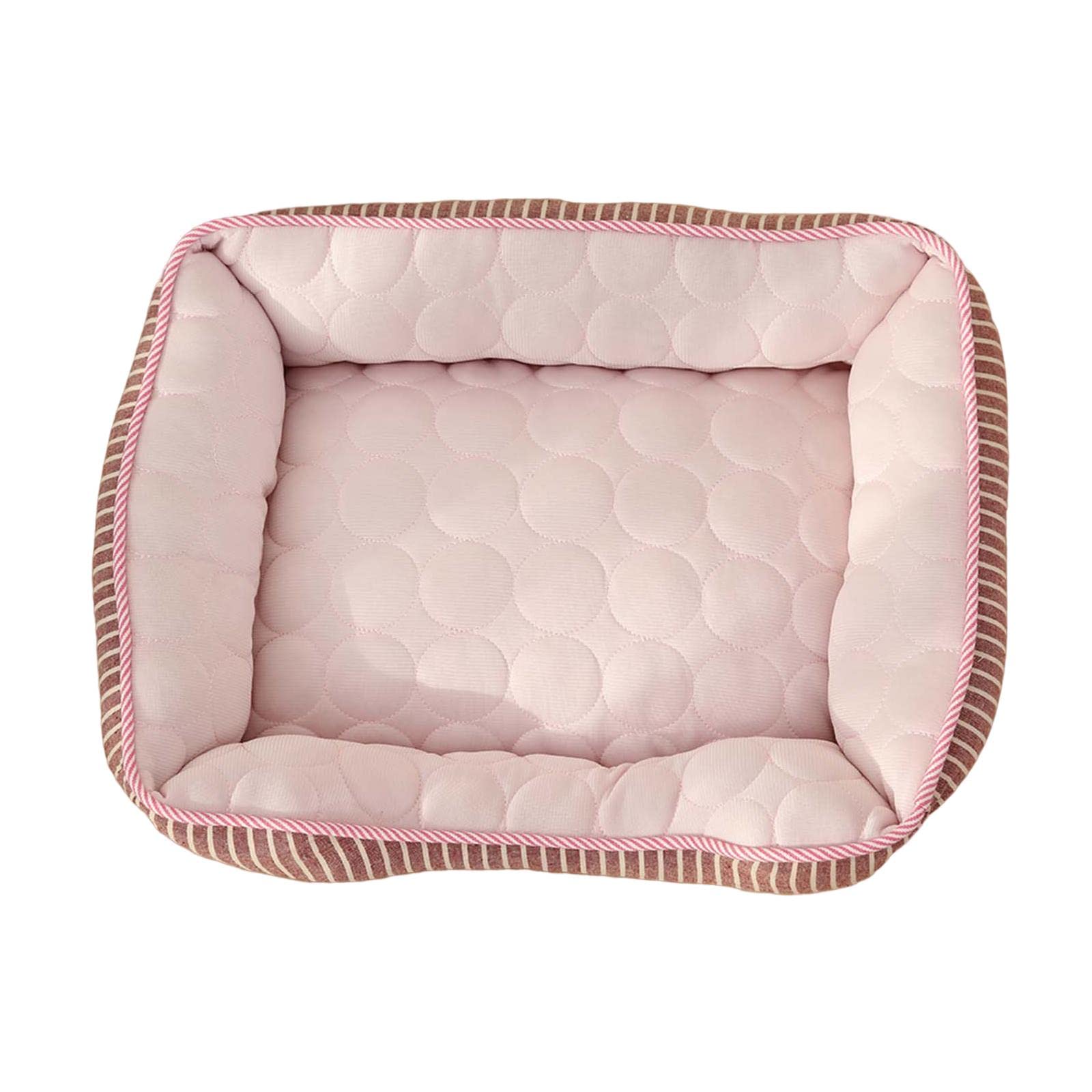 Cama portátil para mascotas con suelo húmedo: manta impermeable lavable Yunmeryker Rosa M cómoda