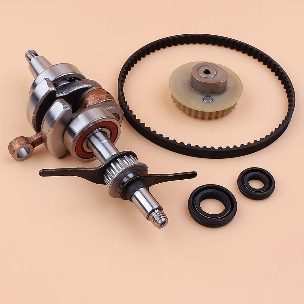 Kit de Correa de distribución de Engranaje de árbol de levas con Sello de Aceite de cigüeñal para Honda GX35 GX 35, Recortadora de 4 Tiempos, desbrozadora, Motor de Motor pequeño