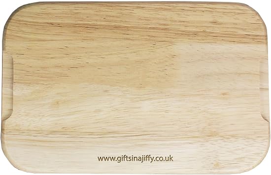 eBuyGB Personalised Engraved Gran's Coffee and Biscuit Serving Board, Gift for Granny, Grandma, Nan or Grannie