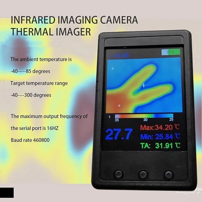 Minhe Imagen Térmica Manual 2.4 pulgadas USB miniatura 4