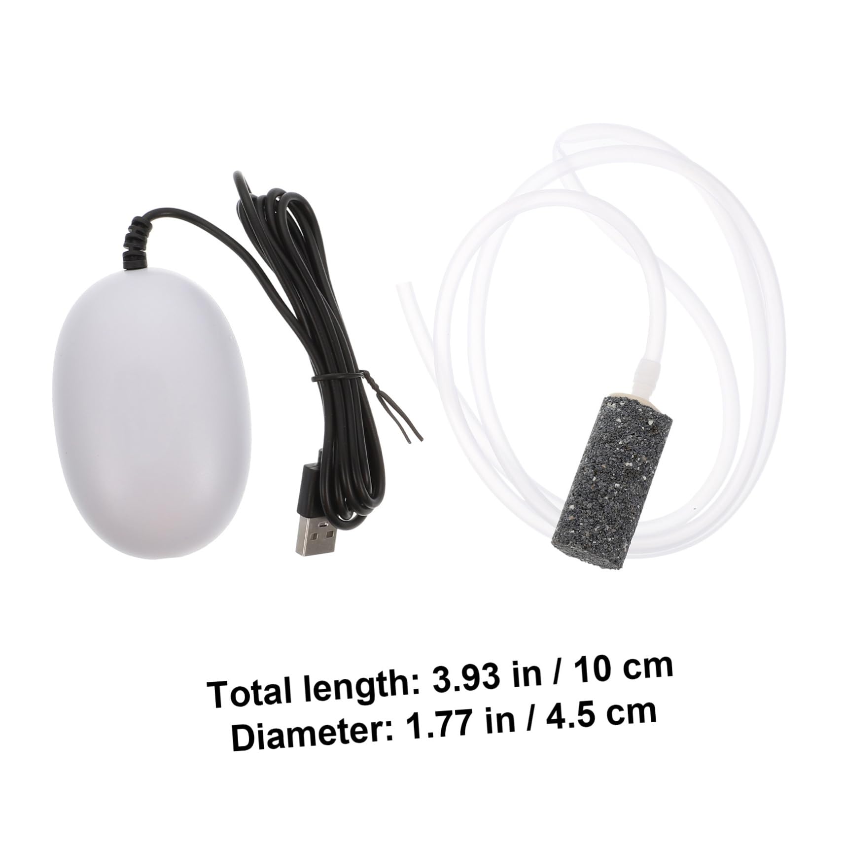 Bomba De Oxigeno USB Hundir Depósito De Agua Inflable Tanque Colador Mini Acuario Grifos Aireador De Grifo Herramienta De Oxigenación Aireador De Pecera Abdominales