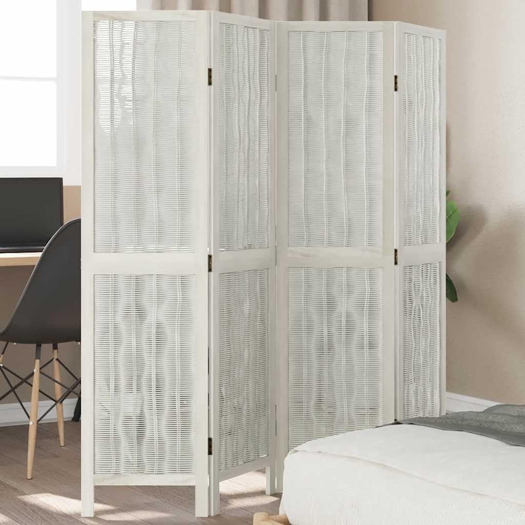 Paravent pliable en bois de paulownia pour créer un coin intimité dans la chambre