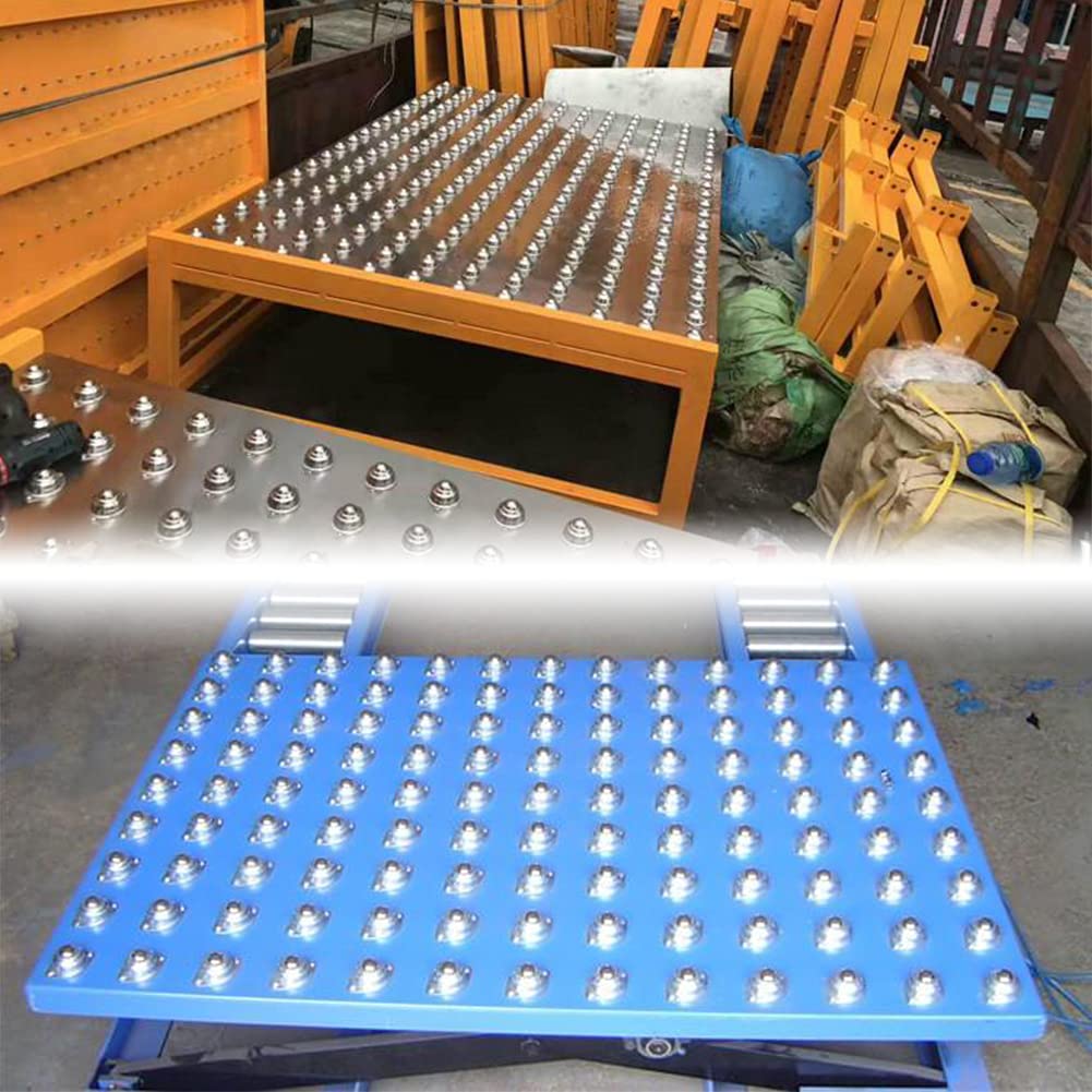 Roulements à Billes En Nylon Pour Meubles - 6 Pièces - Transfert De Charges Jusqu'à 45x45 Mm