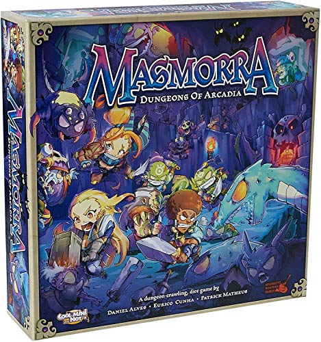 Preisvergleich Produktbild Asmodee CMN0033 Masmorra: Dungeons von Arcadia, Grundspiel