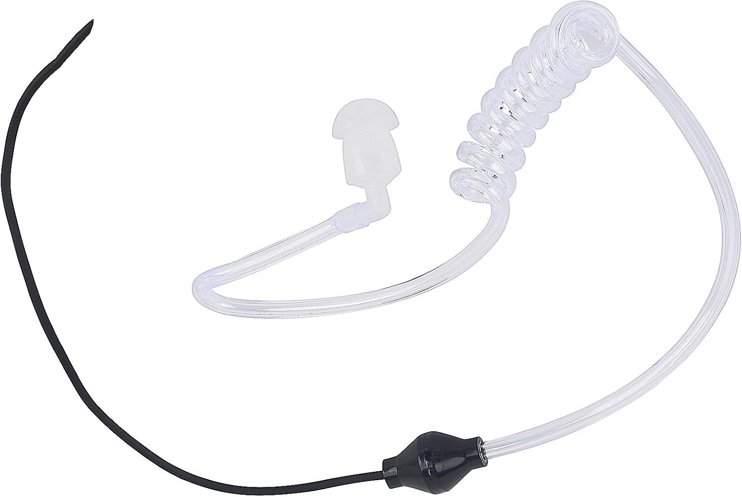 Uv9r Accessories Headset Earpiece 1 Wire Acoustic Tube Ear Piece Compatible with Baofeng uv 9r pro Plus v2 gmrs xr 9g gt-3wp a58 a58s bf 9700 R760 5s(2Pack) image 5