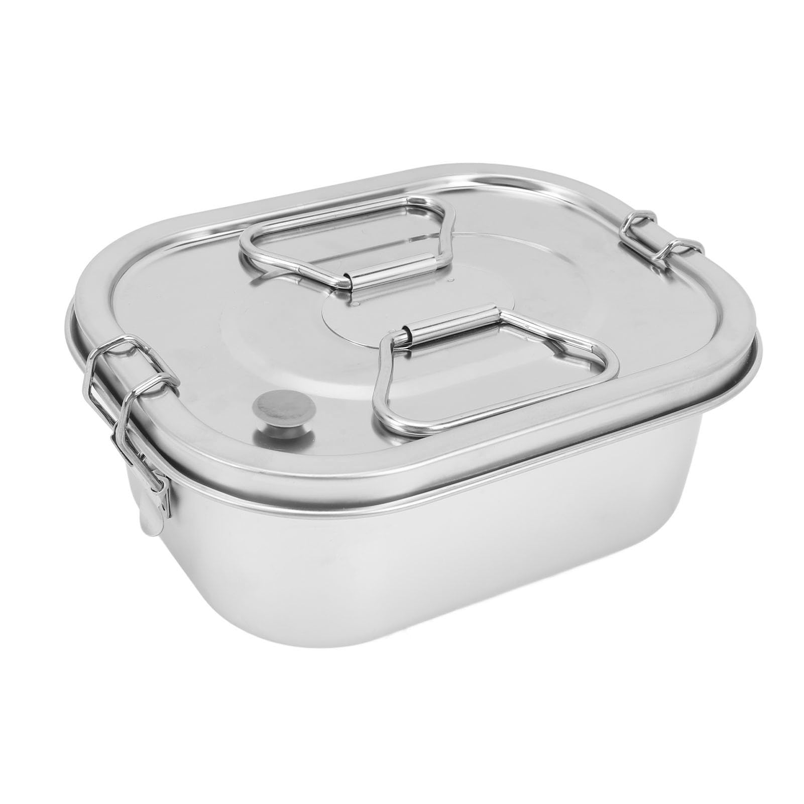 Ejoyous 304 Stainless Steel Lunch Box, Leakproof Insulated Square